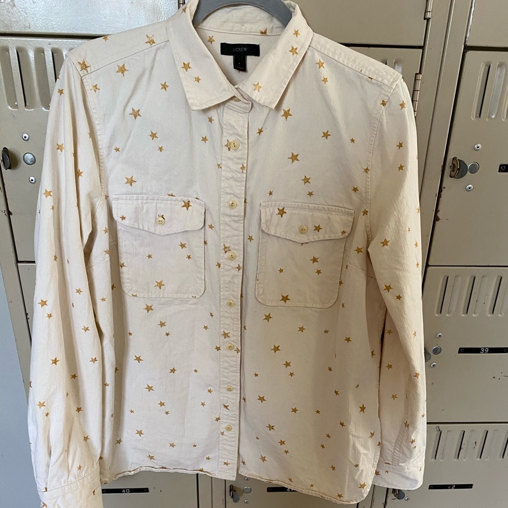J. Crew Gold Star Shirt